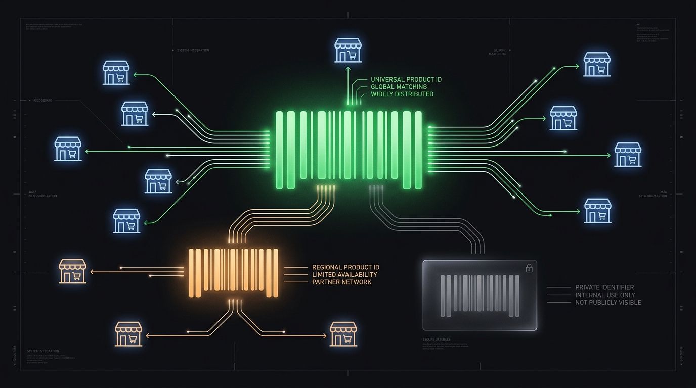 GTIN, MPN, SKU: AIs Cross-Source Product Verification Signal